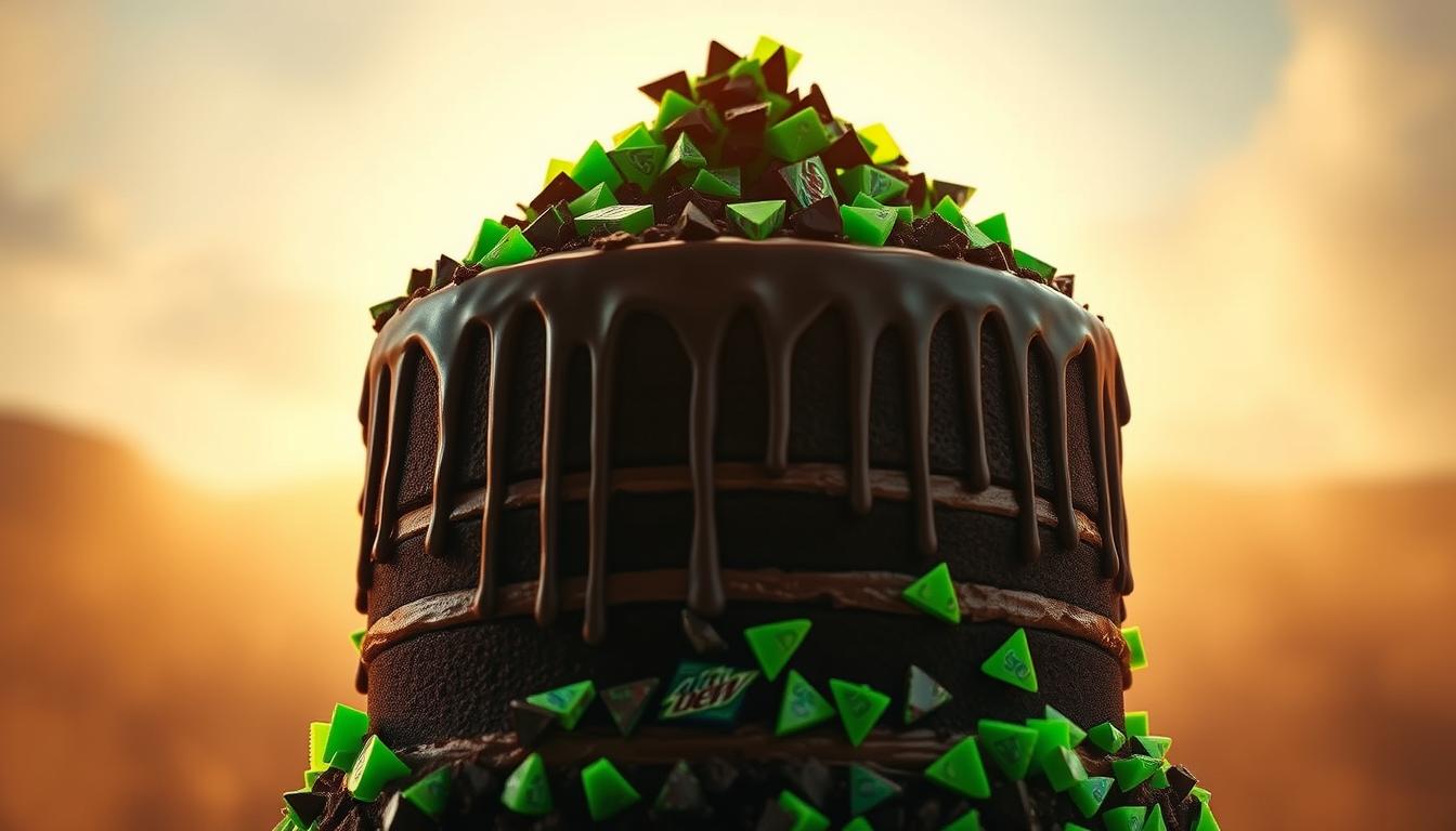 Mountain Dew Chocolate Chaos Cake