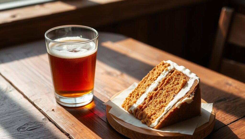 Root Beer Carrot Cake Beverage Pairing