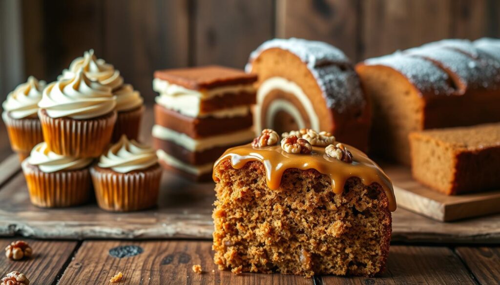 Root Beer Carrot Cake Variations