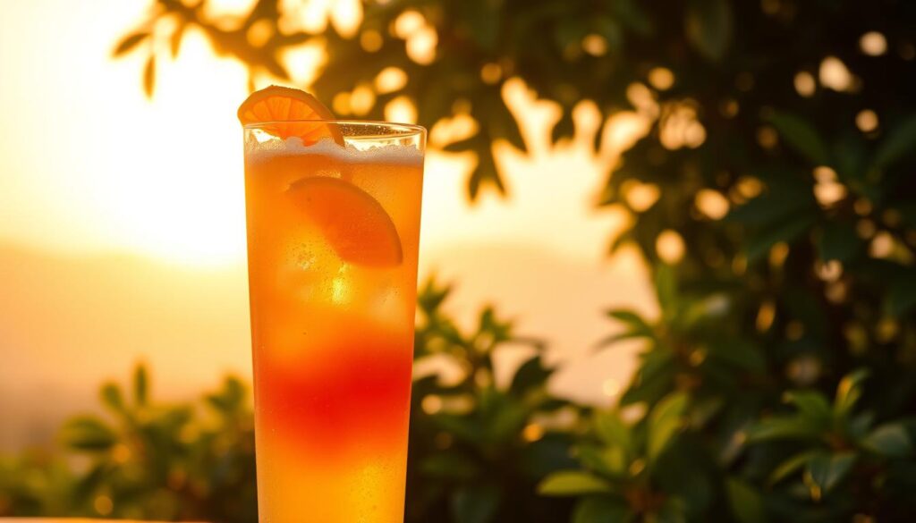 Citrus Sunrise Orange Crush Mocktail