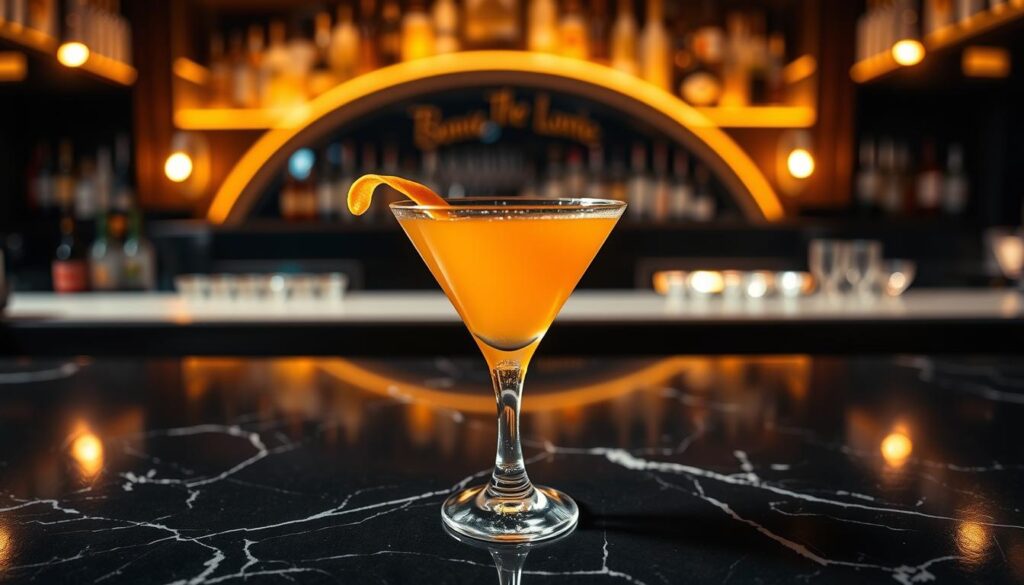 Orange Crush Martini Cocktail