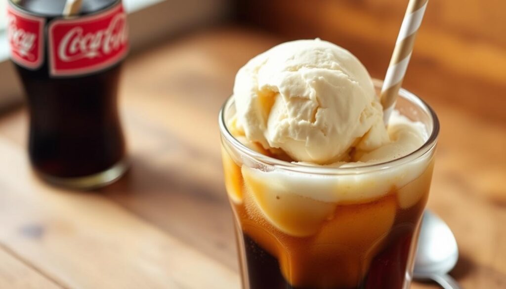 DIY ice cream float