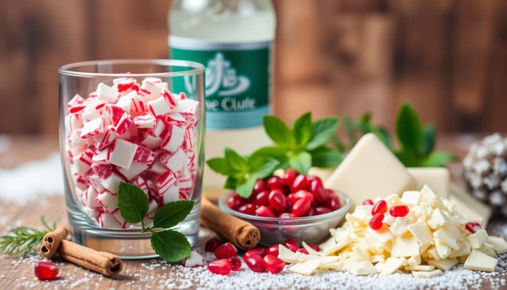 Holiday dessert recipe ingredients