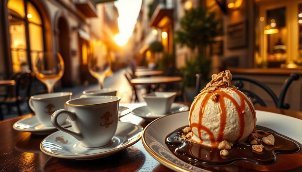 Italian coffee dessert tradition