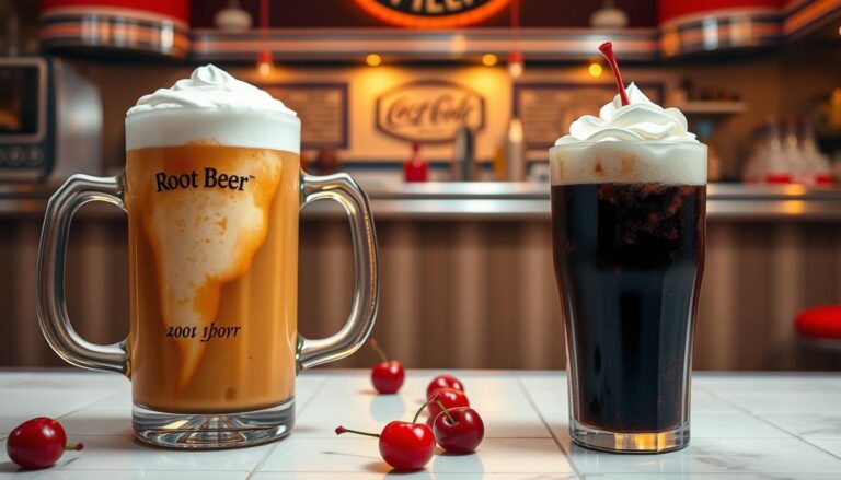 Root Beer vs Coke Float