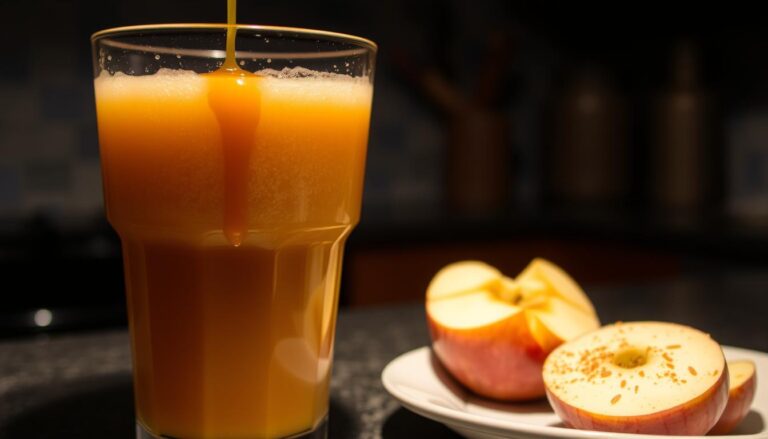 Salted Caramel Apple Cider Float