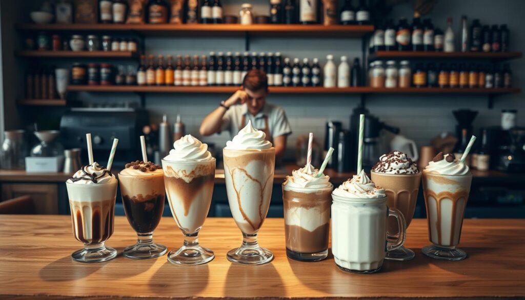 custom coffee float variations custom coffee float variations
