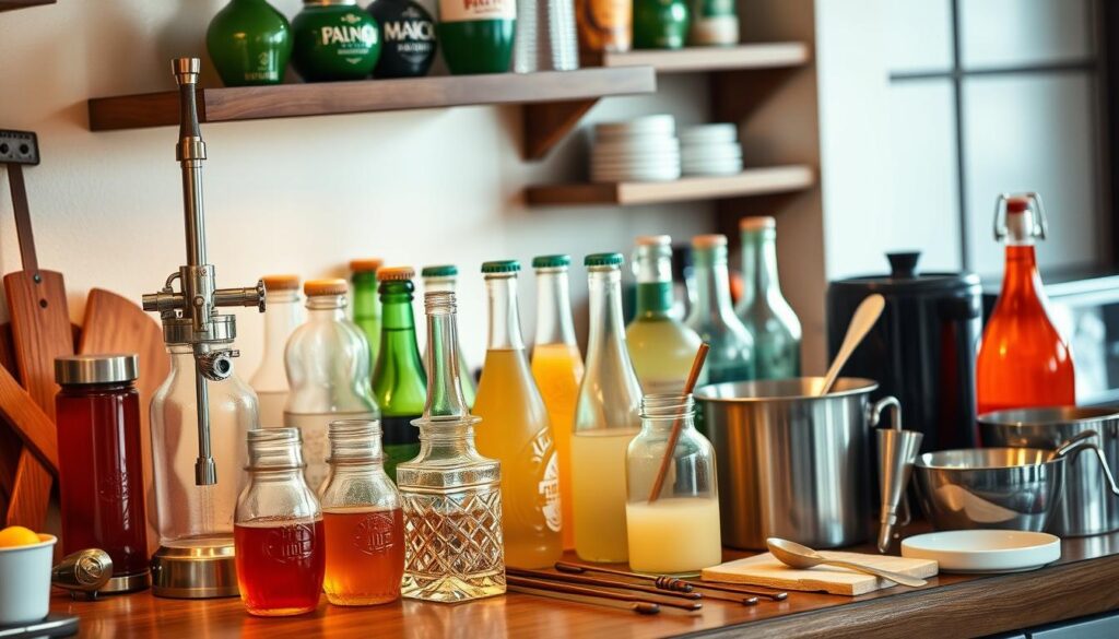 equipment for making Italian sodas