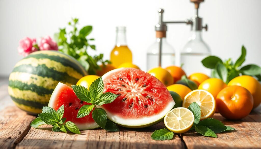 fresh ingredients for homemade soda