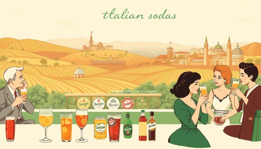 history of Italian sodas
