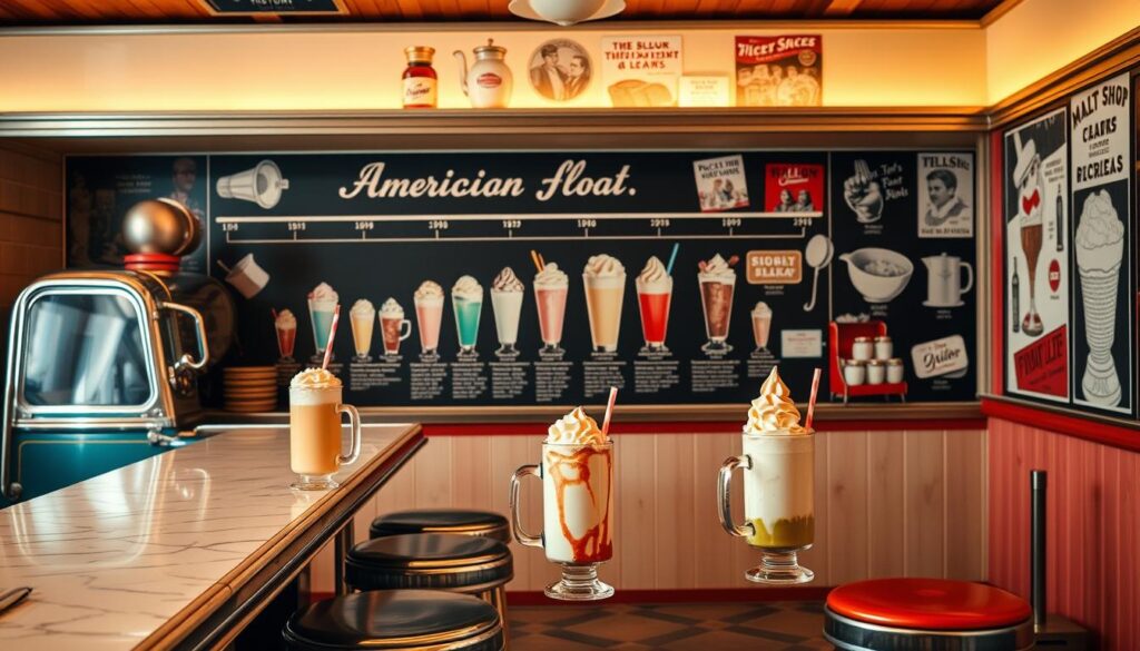 history of ice cream floats