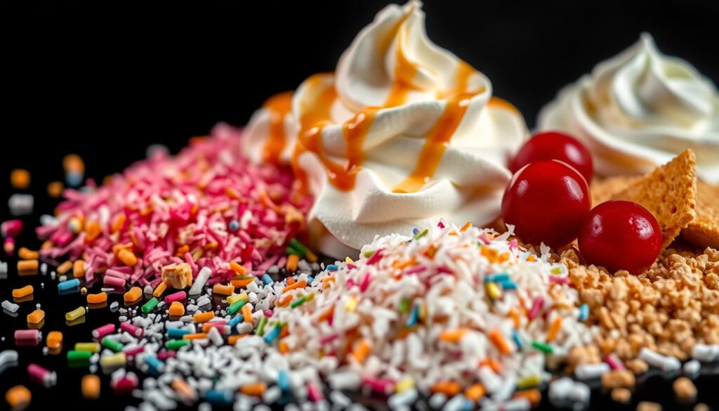 ice cream float toppings