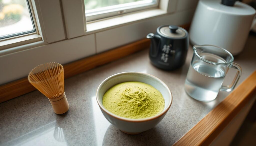 prepare matcha base