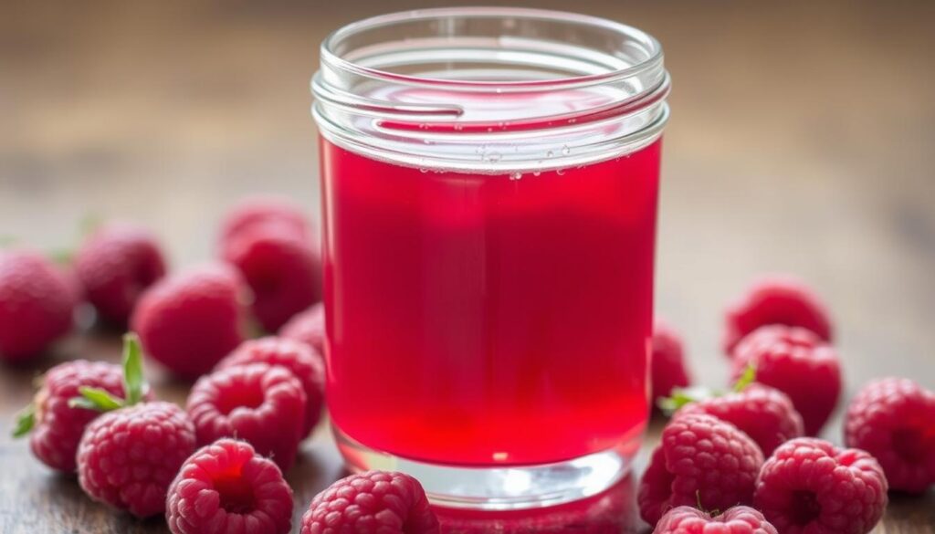 raspberry simple syrup
