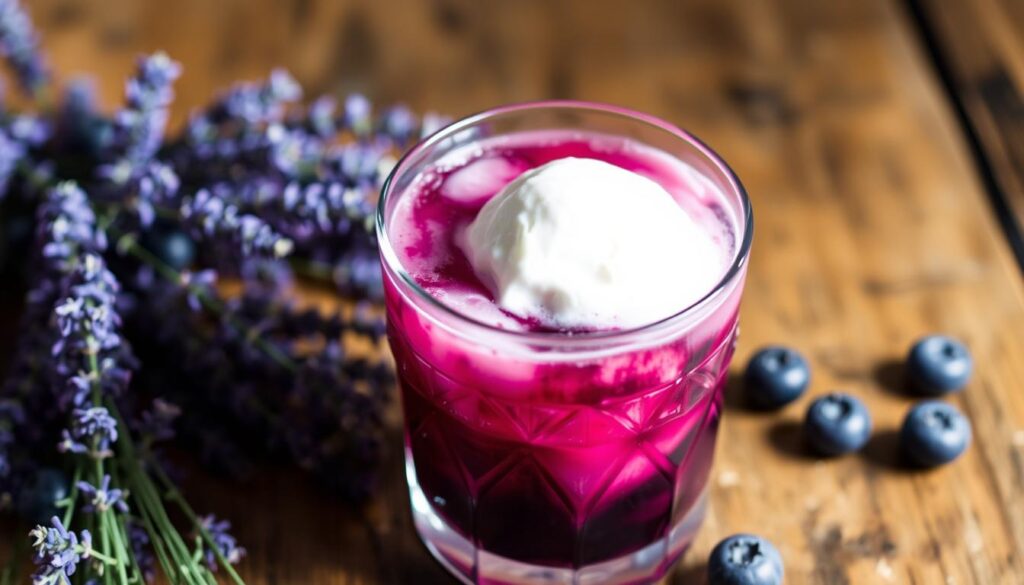 Blueberry Lavender Float Recipe