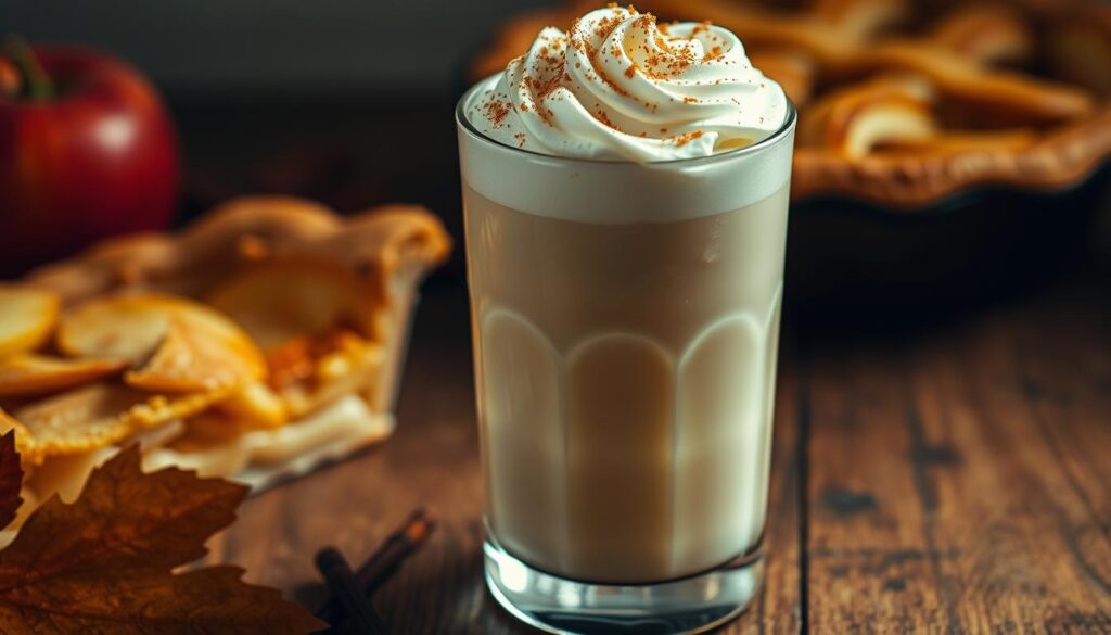 Spiced Apple Pie Float Dessert Drink