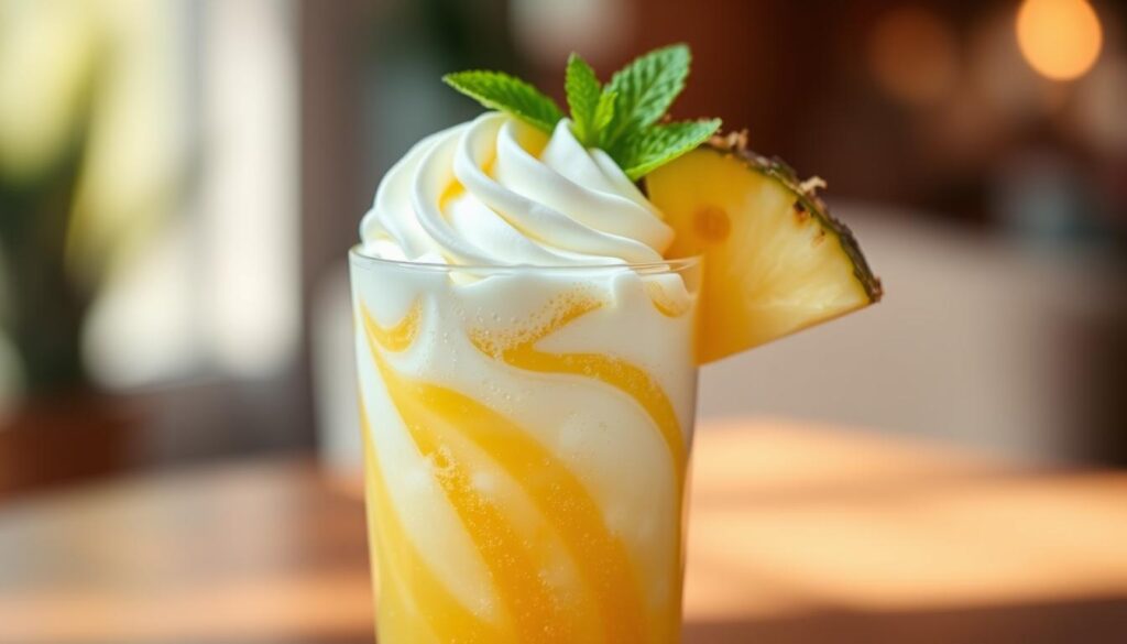 Tropical Coconut Pineapple Float