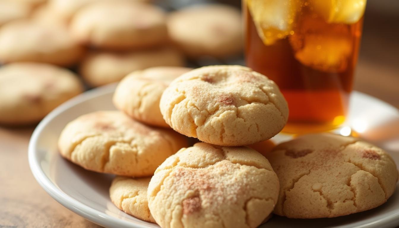 Ginger Ale Spice Snickerdoodles