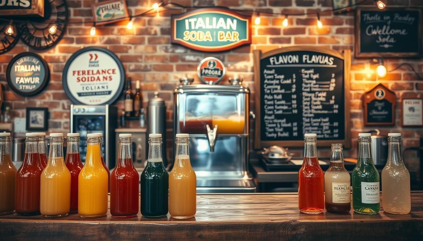 Essential Syrups Italian Soda Bar