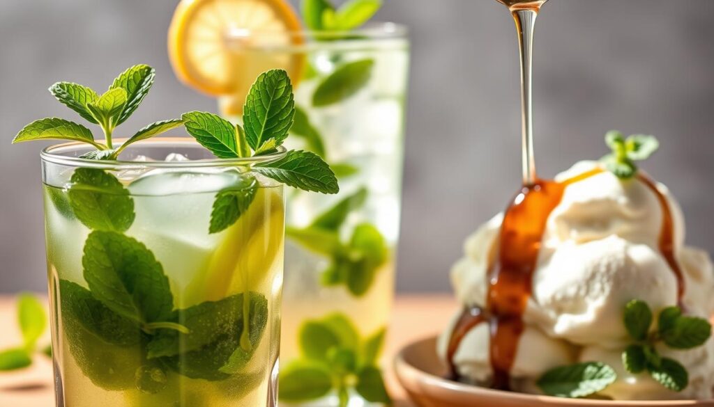 creative mint syrup uses