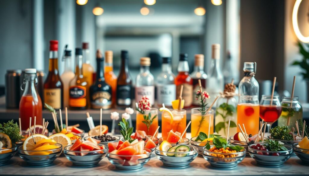 personalized soda bar garnishes