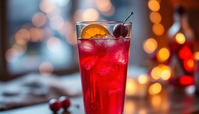 Cranberry Ginger Ale Mocktail