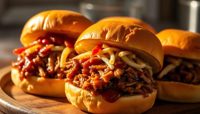 Dr. Pepper Pulled Pork Sliders