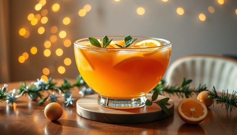Non-alcoholic 7UP New Year's Eve Punch