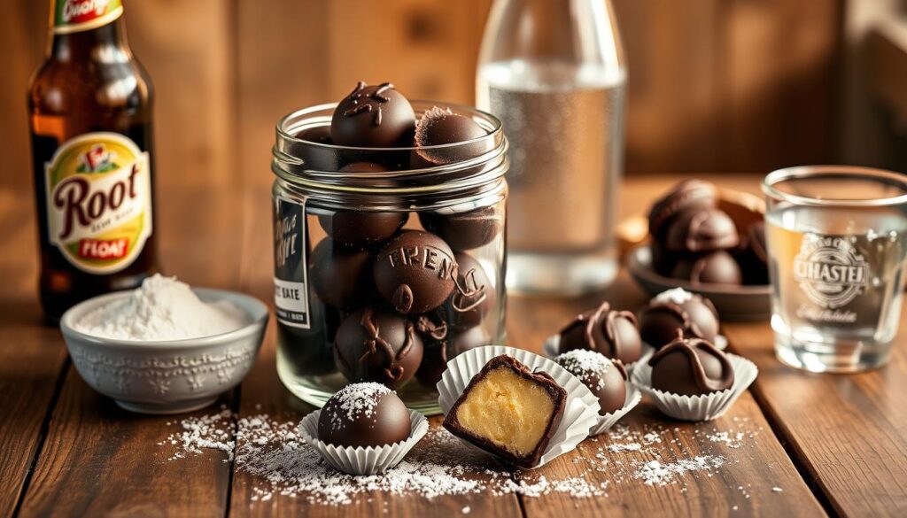 Root beer truffle ingredients and preparation Root beer truffle ingredients and preparation