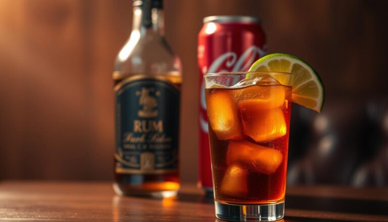 Rum & Coke Cocktail