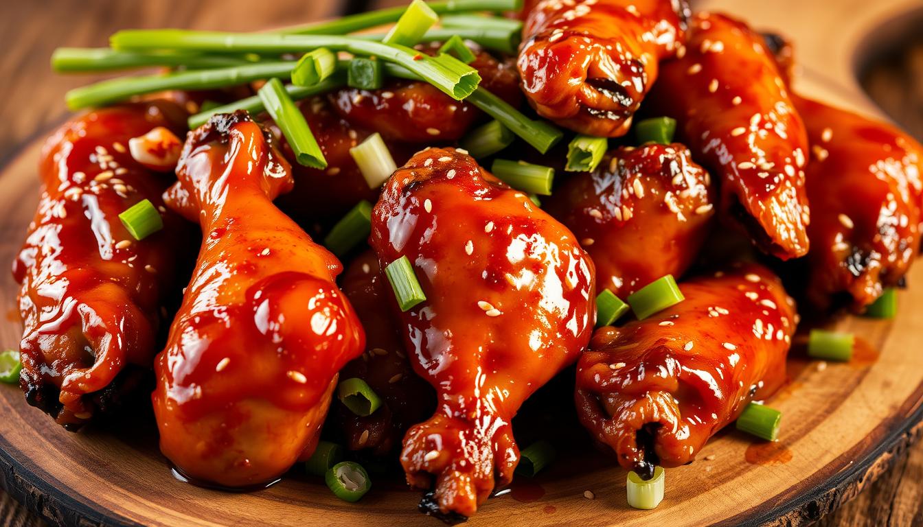 Spicy Ginger Ale Chicken Wings