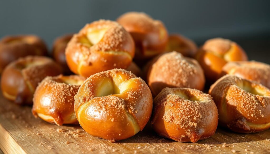 cinnamon sugar pretzel bites cinnamon sugar pretzel bites