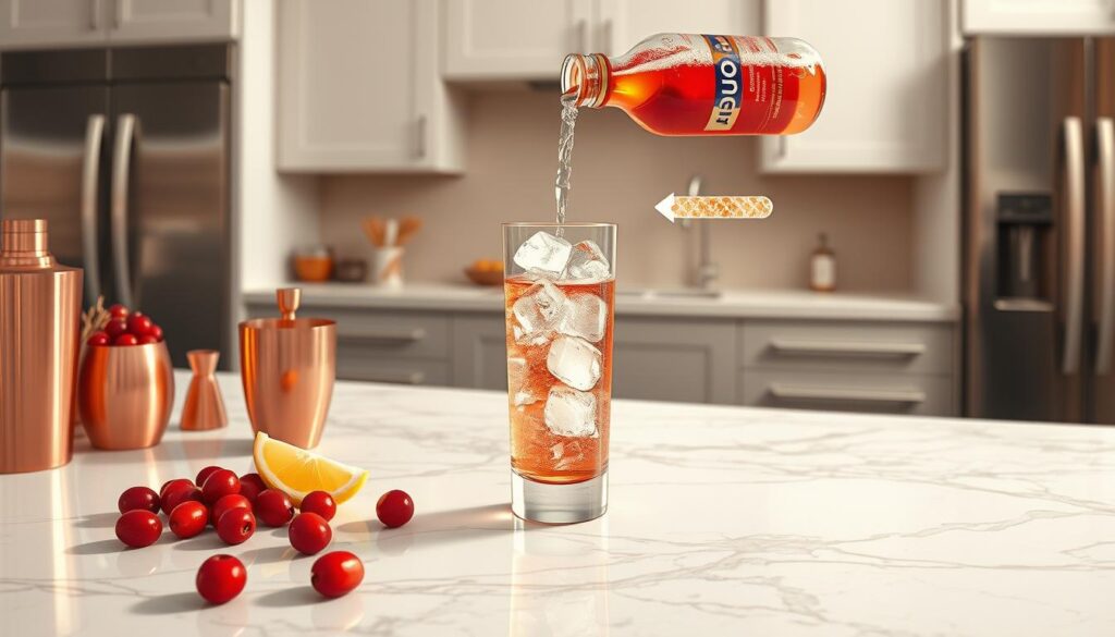 step by step mocktail instructions