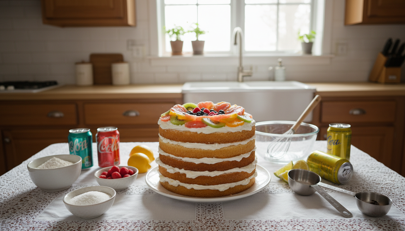 Beautiful Soda Cake Designs