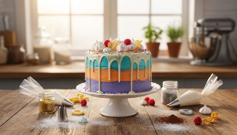 Decorating Techniques for Soda Cakes