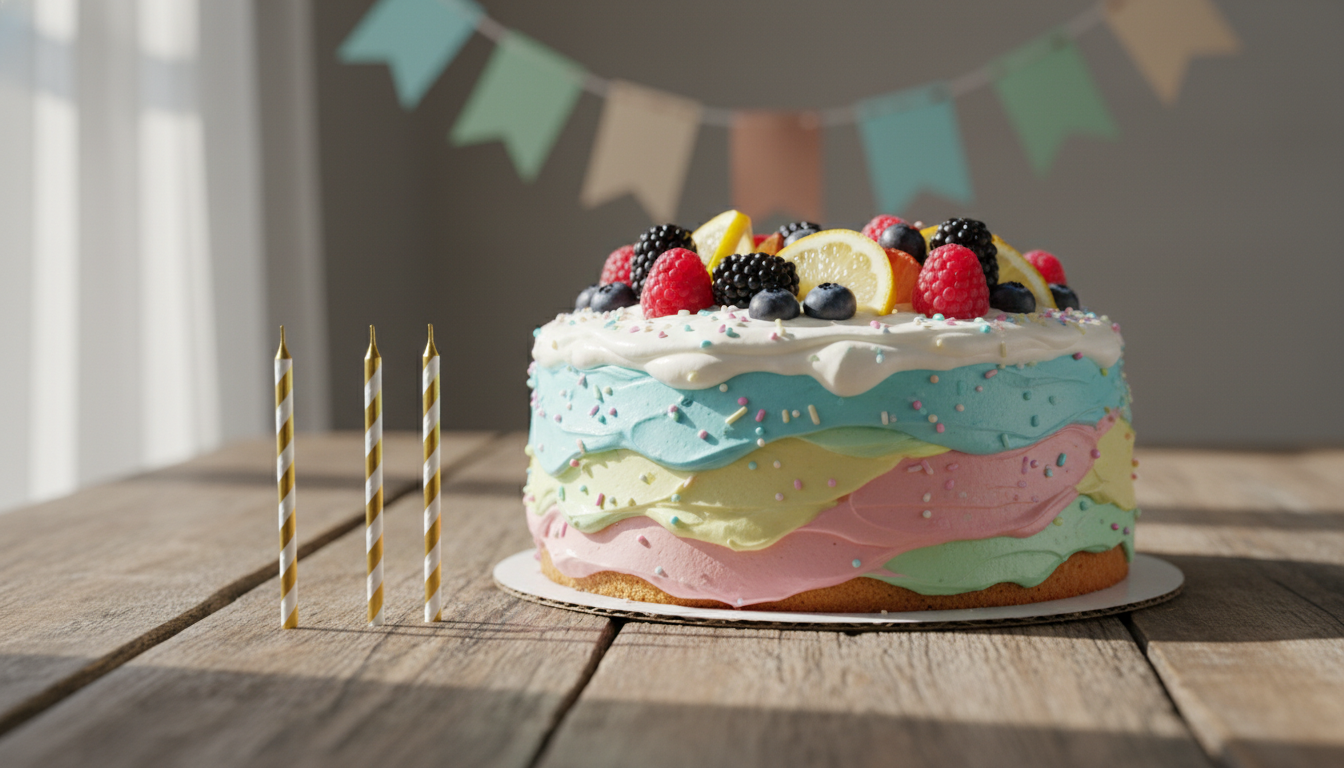 Happy Birthday Soda Cakes