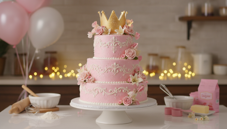 Pink Princess Cake Recipe
