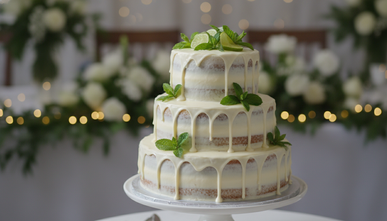 White Chocolate Sprite Cake