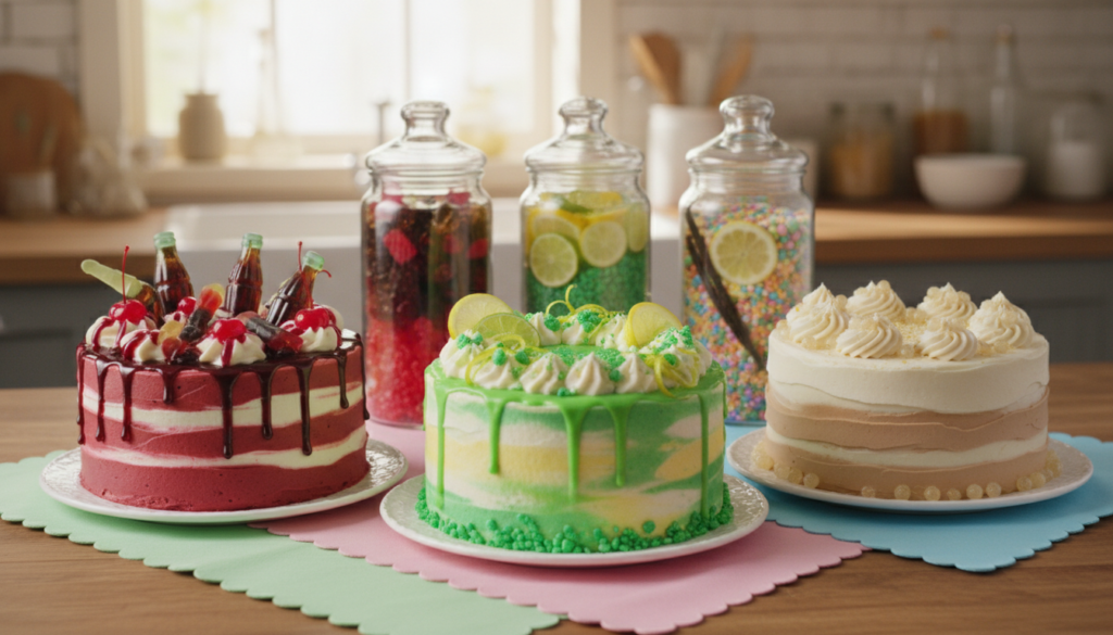 flavor combinations for soda cakes