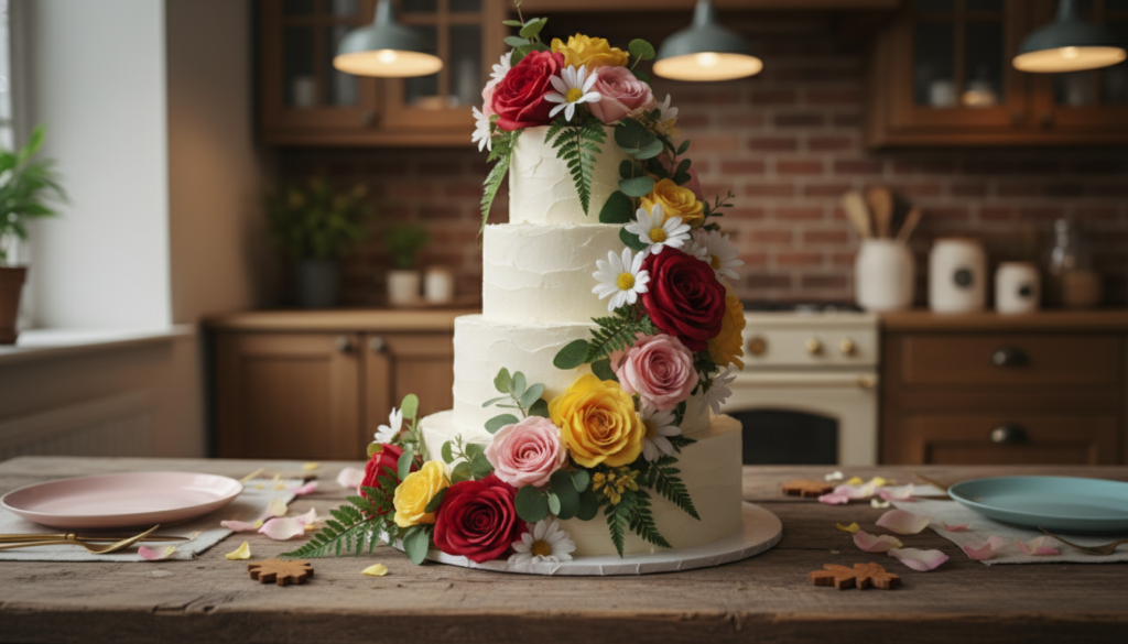 flowers cake decoration flowers cake decoration