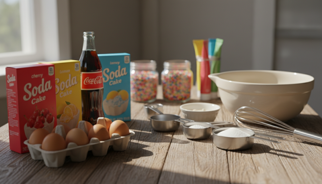 soda cake ingredients